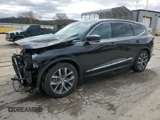 2024 Acura MDX w/Technology Package with VIN 5J8YE1H45RL016256, listed as a Copart auction lot 44127925 with 17,058 mi miles and Salvage Title. Bid and sale history available at carsss.com. Image 1.