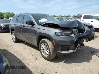 2023 Jeep Grand Cherokee Laredo с VIN 1C4RJKAG6P8828528, выставлен на аукционе Copart как лот 58305115 с пробегом 57 262 миль миль и Списание • Salvage title. История ставок и продаж доступна на DreamBid. Изображение 4.