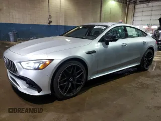 2021 Mercedes-Benz AMG GT 43 z VIN W1K7X5KB2MA036221, wystawiony jako Copart lot #48033385 z przebiegiem Nie podano mil oraz Tytuł czysty. Historia ofert i sprzedaży dostępna na DreamBid. Obrazek 1.