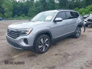 2024 Volkswagen Atlas SE with VIN 1V2WR2CA6RC574936, listed as a IAAI auction lot 42257308 with 23,370 mi miles and . Bid and sale history available at DreamBid. Image 17.