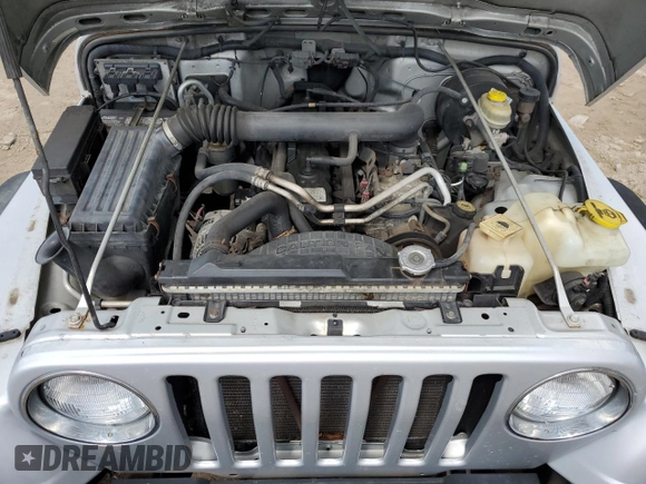 2004 Jeep Wrangler Sport with VIN 1J4FA49SX4P776775, listed as a Copart auction lot 74946824 with Not Provided miles and Salvage Title. Bid and sale history available at carsss.com. Image 11.
