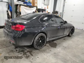 2017 BMW 3 Series 340i xDrive with VIN WBA8B7C30HA189991, listed as a Copart auction lot 45482395 with 143,720 mi miles and Salvage Title. Bid and sale history available at carsss.com. Image 3.