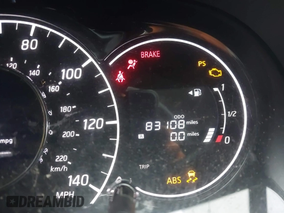 2019 Nissan Note SV with VIN 3N1CE2CP9KL365305, listed as a IAAI auction lot 38089427 with 83,108 mi miles and . Bid and sale history available at DreamBid. Image 7.