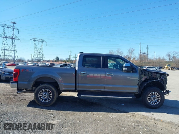 2021 Ford Super Duty F-250 SRW XL with VIN 1FT7W2B65MEC24092, listed as a IAAI auction lot 41904229 with 36,261 mi miles. Bid and sale history available at carsss.com. Image 13.