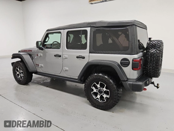 2021 Jeep Wrangler Unlimited Rubicon with VIN 1C4HJXFGXMW694860, listed as a Copart auction lot 58929725 with 29,172 mi miles and Clean title. Bid and sale history available at DreamBid. Image 2.