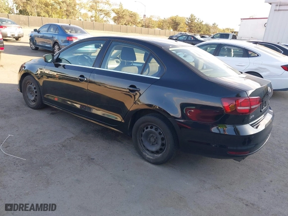 2017 Volkswagen Jetta 1.4T S with VIN 3VW167AJ6HM237181, listed as a IAAI auction lot 41460552 with 89,657 mi miles. Bid and sale history available at carsss.com. Image 3.