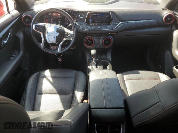 2020 Chevrolet Blazer RS with VIN 3GNKBKRS8LS551946, listed as a Copart auction lot 53561305 with 62,697 mi miles and Salvage title. Bid and sale history available at DreamBid. Image 8.