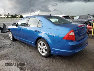 2012 Ford Fusion SE with VIN 3FAHP0HA5CR108507, listed as a Copart auction lot 62057055 with 168,256 mi miles and Salvage title. Bid and sale history available at DreamBid. Image 2.