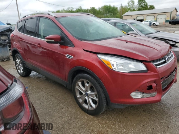 2015 Ford Escape Titanium z VIN 1FMCU0JXXFUA76092, wystawiony jako Copart lot #54824635 z przebiegiem 97 659 mil mil oraz Szkoda całkowita • Salvage title. Historia ofert i sprzedaży dostępna na DreamBid. Obrazek 4.