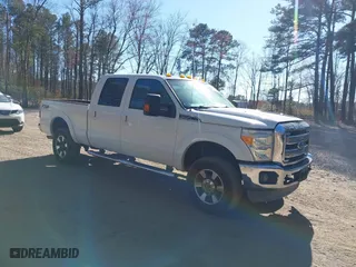2016 Ford Super Duty F-250 SRW Lariat with VIN 1FT7W2B61GEB59214, listed as a IAAI auction lot 41721559 with 199,599 mi miles. Bid and sale history available at carsss.com. Image 1.