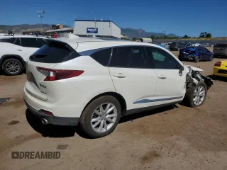 2019 Acura RDX with VIN 5J8TC2H34KL041426, listed as a Copart auction lot 61506254 with 40,623 mi miles and Salvage Title. Bid and sale history available at carsss.com. Image 3.