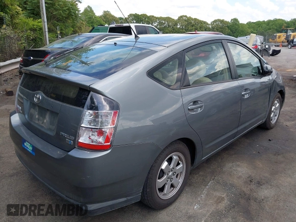 2005 Toyota Prius with VIN JTDKB20U453002616, listed as a IAAI auction lot 42170072 with 225,431 mi miles. Bid and sale history available at carsss.com. Image 4.