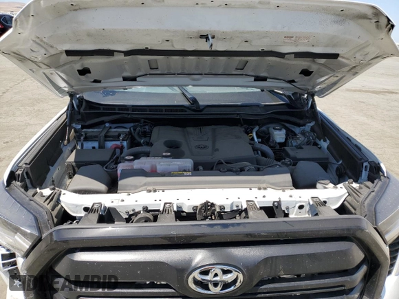 2023 Toyota Tundra SR with VIN 5TFKB5AA9PX025228, listed as a Copart auction lot 57645305 with 45,111 mi miles and Salvage title. Bid and sale history available at DreamBid. Image 11.