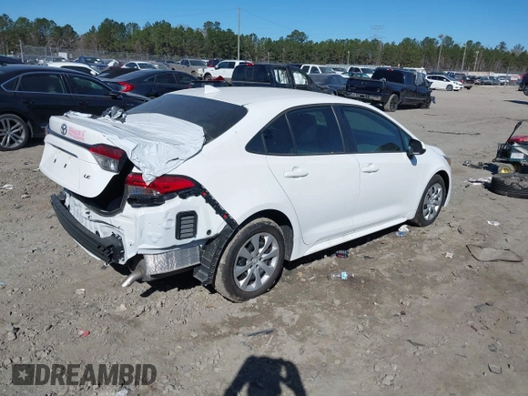 2024 Toyota Corolla LE с VIN 5YFB4MDE3RP197422, выставлен на аукционе IAAI как лот 41656210 с пробегом Не указан миль и . История ставок и продаж доступна на DreamBid. Изображение 4.