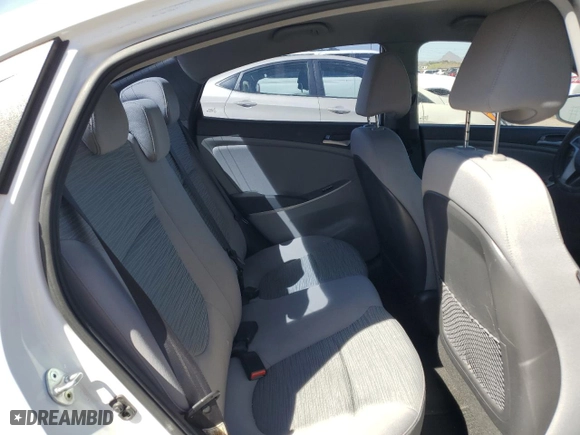 2017 Hyundai Accent Value Edition with VIN KMHCT4AE9HU327180, listed as a Copart auction lot 50464955 with 184,835 mi miles and Salvage Title. Bid and sale history available at carsss.com. Image 10.