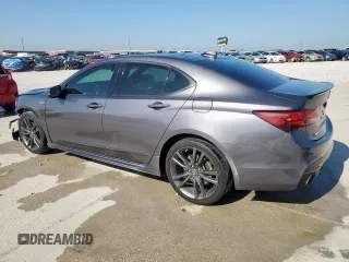 2018 Acura TLX w/A-SPEC Pkg with VIN 19UUB2F69JA010803, listed as a Copart auction lot 54090365 with 96,961 mi miles and Salvage title. Bid and sale history available at DreamBid. Image 2.