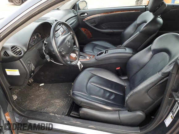 2008 Mercedes-Benz CLK-Class 3.5L with VIN WDBTK56GX8F240284, listed as a Copart auction lot 83068564 with 206,326 mi miles and Salvage Title. Bid and sale history available at carsss.com. Image 7.