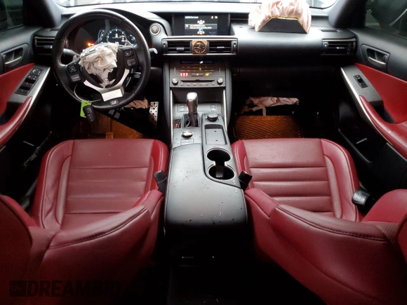 2020 Lexus IS 300 F Sport with VIN JTHGA1D21L5101194, listed as a Copart auction lot 42705555 with 68,989 mi miles and Salvage title. Bid and sale history available at DreamBid. Image 8.