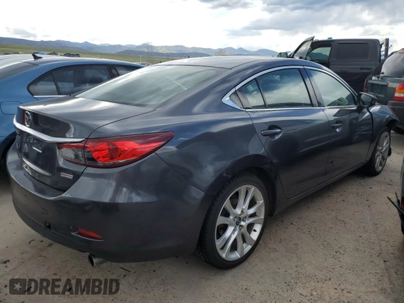 2014 Mazda Mazda6 i Touring with VIN JM1GJ1T61E1136642, listed as a Copart auction lot 53912465 with 142,830 mi miles and Salvage Title. Bid and sale history available at carsss.com. Image 3.