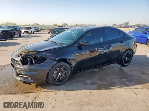 2013 Dodge Dart SE with VIN 1C3CDFAAXDD247444, listed as a Copart auction lot 52137175 with 44,450 mi miles and Salvage Title. Bid and sale history available at carsss.com. Image 1.