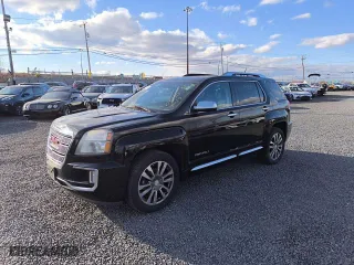2017 GMC Terrain Denali with VIN 2GKFLVE38H6115244, listed as a Copart auction lot 53496025 with 103,720 mi miles and Salvage Title. Bid and sale history available at carsss.com. Image 1.