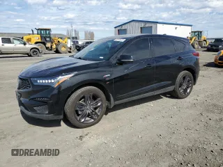 2021 Acura RDX w/A-Spec Package with VIN 5J8TC2H60ML018030, listed as a Copart auction lot 50355625 with 49,699 mi miles and Salvage Title. Bid and sale history available at carsss.com. Image 1.