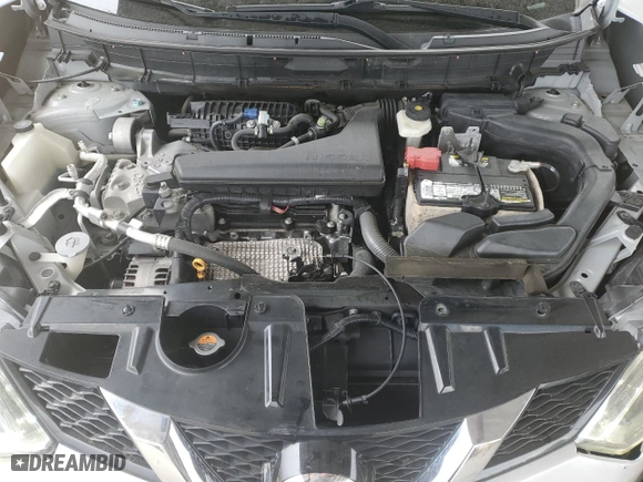 2016 Nissan Rogue SV with VIN 5N1AT2MV9GC919920, listed as a Copart auction lot 51874125 with 107,323 mi miles and Salvage Title. Bid and sale history available at carsss.com. Image 11.