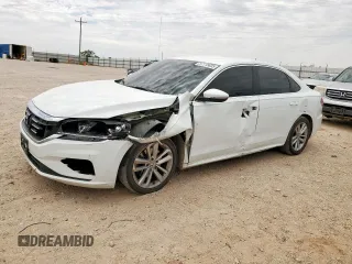 2020 Volkswagen Passat SE with VIN 1VWSA7A38LC027843, listed as a Copart auction lot 57115835 with 153,597 mi miles and Salvage title. Bid and sale history available at DreamBid. Image 1.