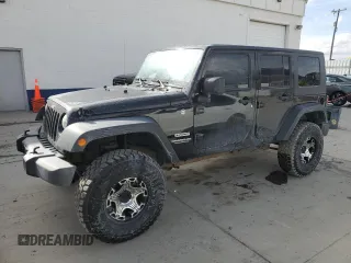 2010 Jeep Wrangler Unlimited Sport with VIN 1J4BA3H17AL125124, listed as a Copart auction lot 48826125 with 89,632 mi miles and Salvage Title. Bid and sale history available at carsss.com. Image 1.
