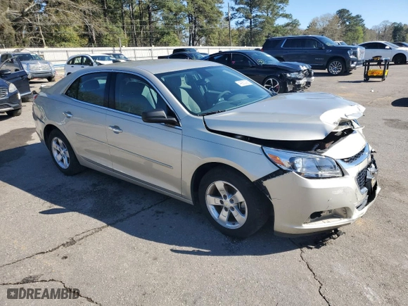 2015 Chevrolet Malibu LS with VIN 1G11B5SL1FF245360, listed as a Copart auction lot 49263295 with 115,709 mi miles and Salvage Title. Bid and sale history available at carsss.com. Image 4.