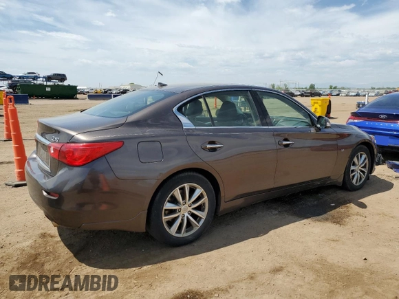 2015 Infiniti Q50 Premium с VIN JN1BV7AR7FM421900, выставлен на аукционе Copart как лот 58426305 с пробегом 125 467 миль миль и Списание • Salvage title. История ставок и продаж доступна на DreamBid. Изображение 3.