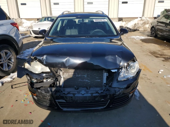 2010 Volkswagen Passat Wagon Komfort with VIN WVWXK7ANXAE166445, listed as a Copart auction lot 88050215 with 46,883 mi miles and Salvage Title. Bid and sale history available at carsss.com. Image 5.