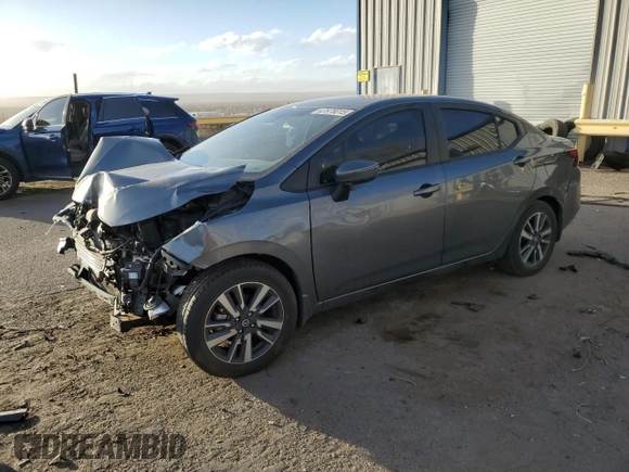 2021 Nissan Versa SV with VIN 3N1CN8EVXML925432, listed as a Copart auction lot 47978015 with Not Provided miles and Salvage Title. Bid and sale history available at carsss.com. Image 1.