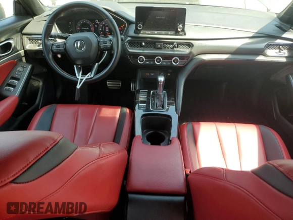 2023 Acura Integra w/A-Spec Package z VIN 19UDE4H33PA005594, wystawiony jako Copart lot #56233905 z przebiegiem 20 447 mil mil oraz Szkoda całkowita • Salvage title. Historia ofert i sprzedaży dostępna na DreamBid. Obrazek 8.