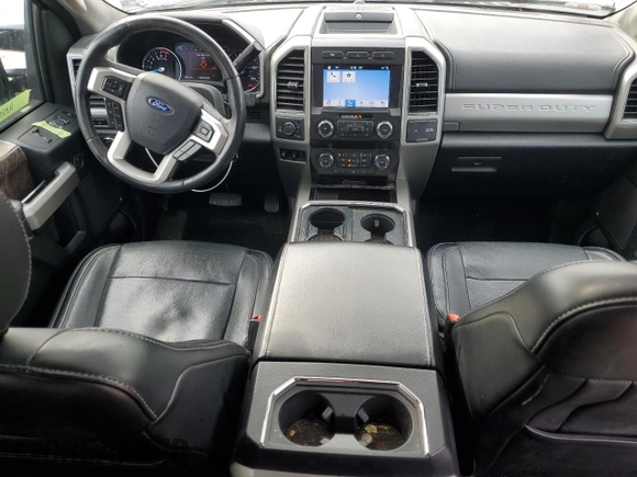 2019 Ford Super Duty F-250 SRW XL with VIN 1FT7W2B69KEG34472, listed as a Copart auction lot 53126035 with 99,948 mi miles and Salvage Title. Bid and sale history available at carsss.com. Image 8.