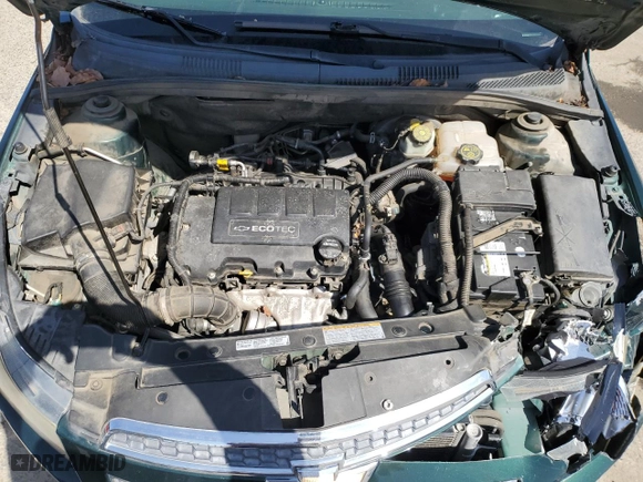 2014 Chevrolet Cruze 1LT with VIN 1G1PC5SB1E7124920, listed as a Copart auction lot 52050715 with 111,614 mi miles and Salvage Title. Bid and sale history available at carsss.com. Image 11.