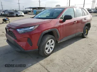 2024 Toyota RAV4 LE with VIN 2T3F1RFV9RW418225, listed as a Copart auction lot 53902595 with 23,550 mi miles and Salvage Title. Bid and sale history available at carsss.com. Image 1.