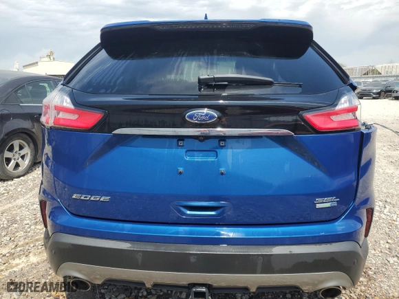 2020 Ford Edge SEL with VIN 2FMPK4J97LBA63205, listed as a Copart auction lot 87720065 with 67,718 mi miles and Salvage Title. Bid and sale history available at carsss.com. Image 6.