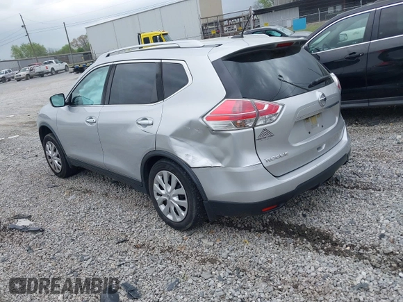 2016 Nissan Rogue SV with VIN JN8AT2MT0GW015301, listed as a IAAI auction lot 41930831 with 113,055 mi miles and . Bid and sale history available at carsss.com. Image 3.