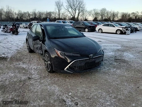 2021 Toyota Corolla Hatchback XSE with VIN JTNA4MBE0M3107347, listed as a Copart auction lot 41522465 with 25,947 mi miles and Salvage Title. Bid and sale history available at carsss.com. Image 10.