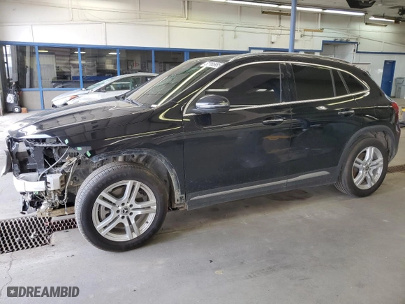 2023 Mercedes-Benz GLA with VIN W1N4N4HB6PJ508826, listed as a Copart auction lot 52086985 with 50,275 mi miles and Salvage Title. Bid and sale history available at carsss.com. Image 1.