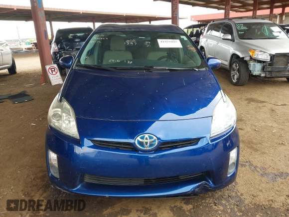 2011 Toyota Prius I with VIN JTDKN3DU2B0261397, listed as a IAAI auction lot 41955885 with 189,938 mi miles and . Bid and sale history available at DreamBid. Image 12.
