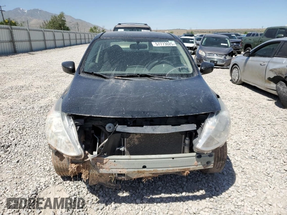 2017 Nissan Versa S with VIN 3N1CN7AP8HL802669, listed as a Copart auction lot 57773025 with 128,079 mi miles and Salvage title. Bid and sale history available at DreamBid. Image 5.