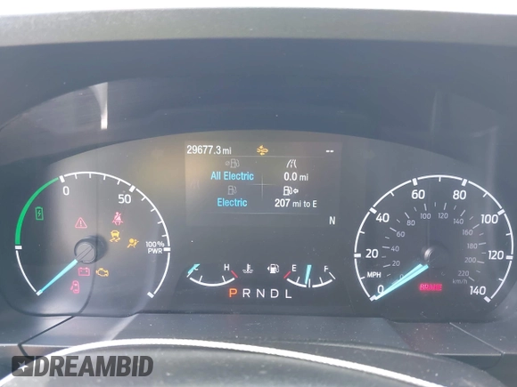 2023 Ford Maverick XL with VIN 3FTTW8E3XPRA79393, listed as a IAAI auction lot 42010028 with 29,677 mi miles and . Bid and sale history available at DreamBid. Image 7.