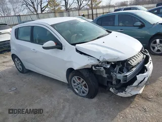 2020 Chevrolet Sonic LT with VIN 1G1JG6SBXL4121738, listed as a IAAI auction lot 41651685 with 82,782 mi miles and . Bid and sale history available at DreamBid. Image 1.