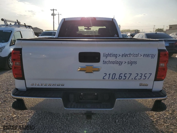 2016 Chevrolet Silverado 1500 Work Truck with VIN 1GCRCNECXGZ115676, listed as a Copart auction lot 49923545 with 184,114 mi miles and Salvage Title. Bid and sale history available at carsss.com. Image 6.