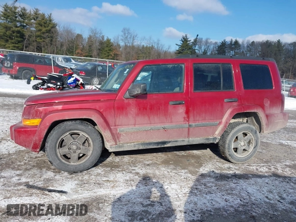 2006 Jeep Commander with VIN 1J8HG48K56C195413, listed as a IAAI auction lot 41405302 with 74,062 mi miles and . Bid and sale history available at DreamBid. Image 14.