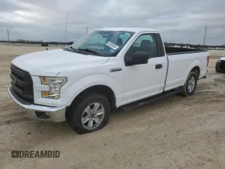 2016 Ford F-150 XL with VIN 1FTMF1CF2GKE54884, listed as a Copart auction lot 45285845 with 76,633 mi miles and Salvage Title. Bid and sale history available at carsss.com. Image 1.