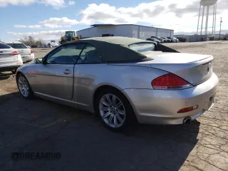 2007 BMW 6 Series 650i with VIN WBAEK135X7CN80487, listed as a Copart auction lot 80215954 with 112,499 mi miles and Clean Title. Bid and sale history available at carsss.com. Image 2.