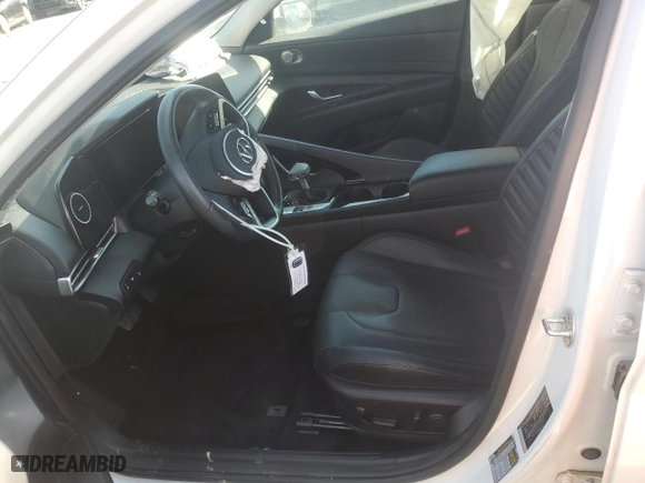 2023 Hyundai Elantra Limited with VIN 5NPLP4AG1PH097203, listed as a Copart auction lot 47315755 with 14,010 mi miles and Salvage Title. Bid and sale history available at carsss.com. Image 7.